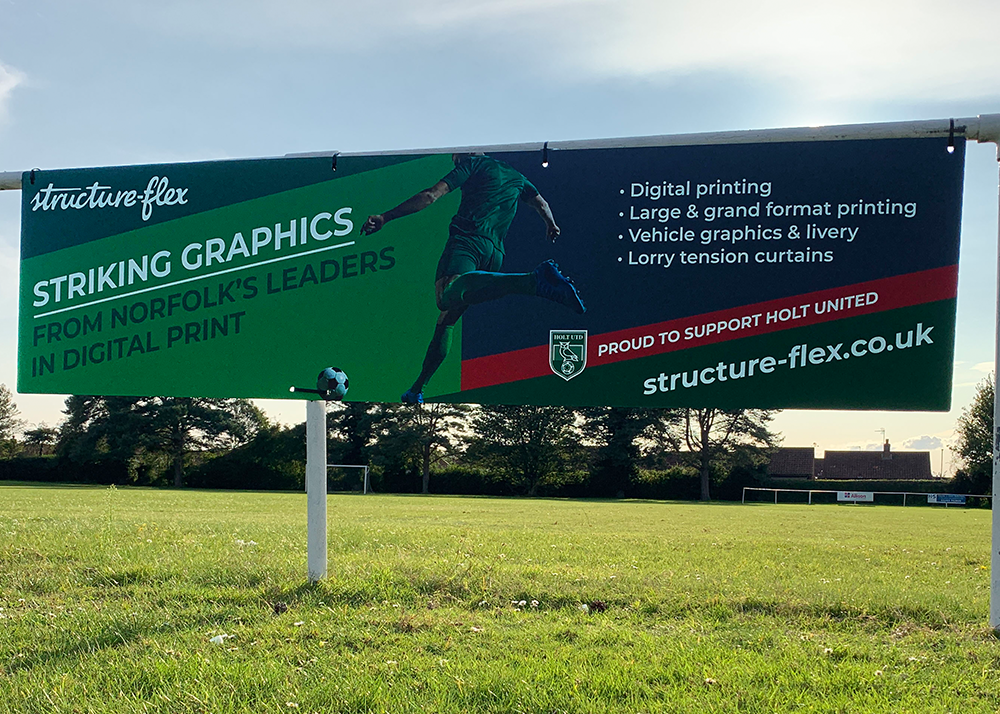 Structure-flex renews sponsorship of Holt United FC