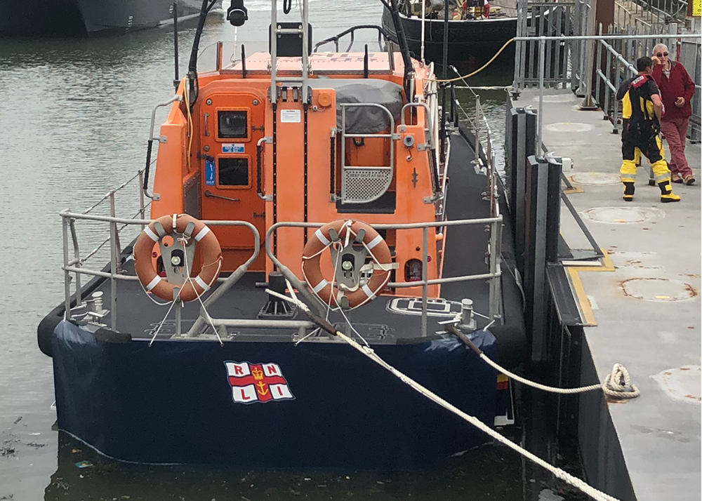 Structure-flex Supply Stern Curtain for RNLI Lifeboat