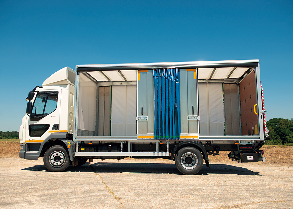 Structure-flex supply over 50 Reflex lorry curtains