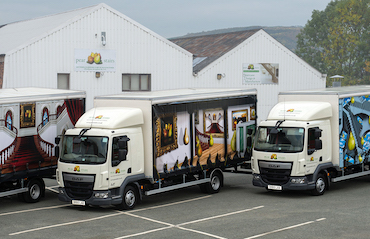 Lorry Curtains Have Just Got Fruity