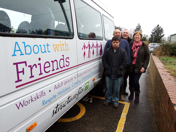 Charity Minibuses Given a Make-Over