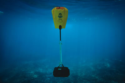 Salvage Bag Lift Bag 65x35cm Accessories Diving Work SS316+Nylon Scuba